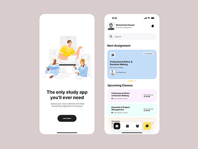 Education App education app student app ui ui design ux