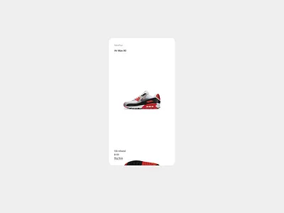 Infrared air max app design infrared mobile nike shopping