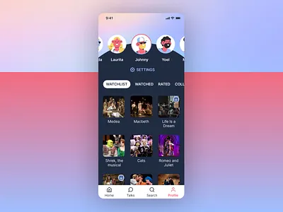 Daily UI 006: User Profile account daily ui dailyui dailyui 006 dailyuichallenge profile page settings ui ui user profile