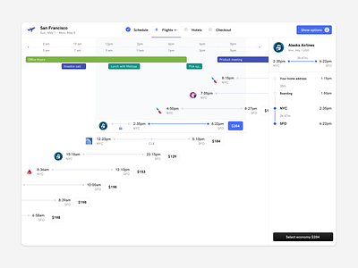 TravelBoss - Flight search 💺🏝 b2b b2b saas b2b travel portal booking app business travel flight booking flight search saas app saas web design semiflat semiflat studio travel app web app design web application