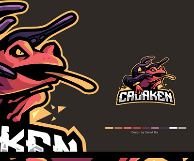 Croaken | Esport Logo esport esport logo illustraion logo logo design logo illustration logoplace logotype mascot character mascot logo