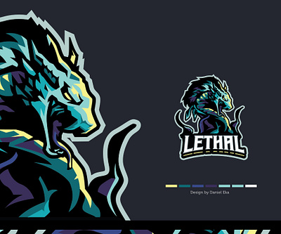 Lethal | Esport Logo esport esport logo logo logo design logoplace logotype mascot mascot character mascot design mascot logo