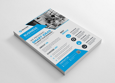 Corporate Flyer Template 01 a4 abstract banner book booklet brochure business corporate design graphic illustration layout magazine marketing poster promotion report template vector website