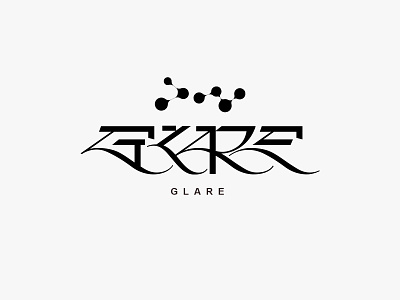 Glare branding branding and identity font illustration kenneth vanoverbeke kenneth vanoverbeke typography lettering logo logo designer logotype type typeface typography vector wordmark