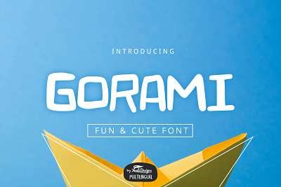 Gorami font design font font awesome font design font family fonts icon illustration logo typography ui ux vector