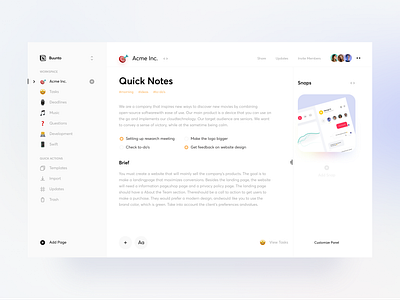 Concept Redesign of Notion apps emoji illustration kawaii notes notes app notification notion product design task list tasks ui ui ux ux webapp website design