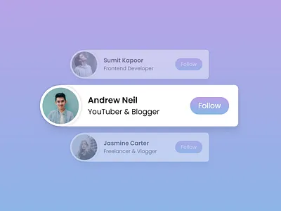 Vertical Card Sliding Animation using only HTML & CSS card animation card effect card slide card slider card sliding animation card ui design css card
