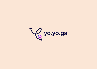 yo.yo.ga logo design logo logomachine vector yoga