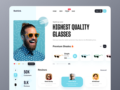 Web Header Sunglass desktop desktop app desktop application desktop design desktop preset landing landing design landing page landing page design landingpage sunglass sunglasses web web design webdesign website website design