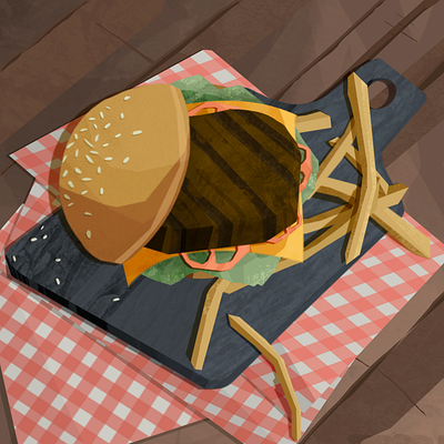 Burger art design design art drawing food illustration illustration art