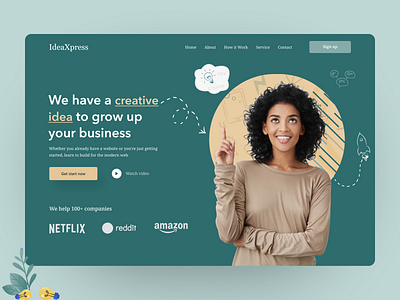 Creative Idea agency Header Concept! agency branding clean concept creative creative agency creative design creative idea header header design header exploration minimalist typography ui ui designs uiux design user interface visual design web webdesign