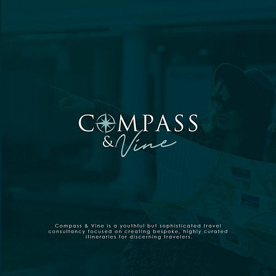 Compass Vine branding creative ecommerce fiverr fiverr.com fiverrgigs flat graphic design logo logo designer minimal minimalist modern ux vector