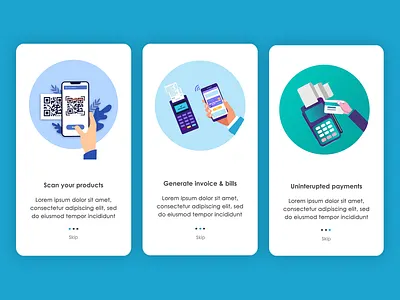 POS point of sale walkthrough screen