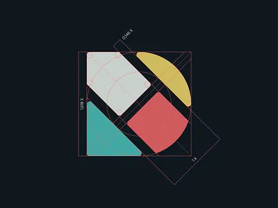 DH - Logo grid bike branding construction dh downhill golden ratio grid grid logo lettermark logo mark minimal mobility monogram saas sports sportswear symbol technology typography