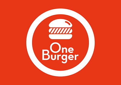 Burger Joint Logo burger dailylogo dailylogochallenge day 33 logo minimalist one burger vector
