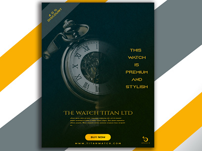 Premium Watch Poster Design ads design banner banner design branding design cover design graphicdesign poster design poster designer social media banner watch watch design watch poster design