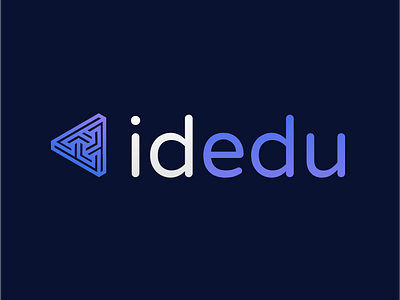 Idedu Logo Concept branding logo vector