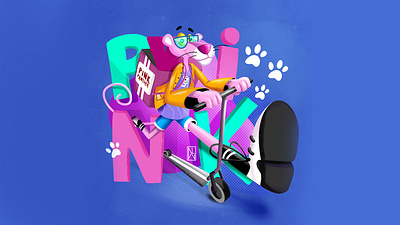 Pink Panther animations old animation old comics pink panther retro