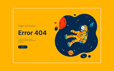 Error 404 page design product design ui ui ux ux webdesign