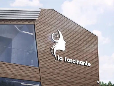 la fascinante art business coiffure design illustration illustrator logo shopping ui ux vector