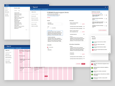 Geprod 2 | Web App app design ui web webdesign