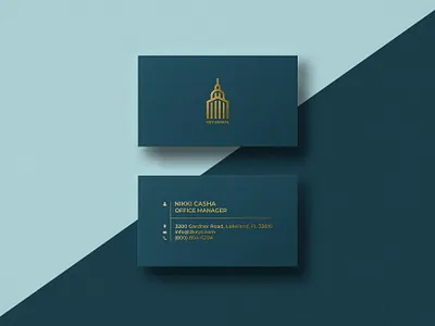 REALTY BUSINESS CARDS DESIGN adaptable brand identity branding business cards gold foil graphicdesign letterpress logo minimal minimalist modern monogram professional real estate realty