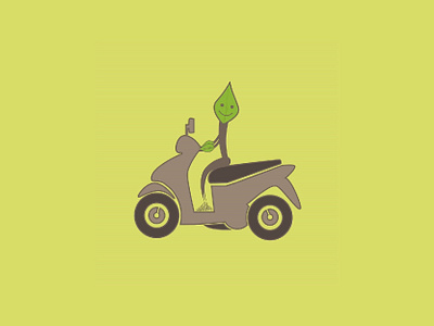 Oksibike Logo bike bike ride brand design brand identity branding design designs flat illustration graphic design identity indonesia designer leaf logo logo design motorbike oxygen root tree vector visual identity