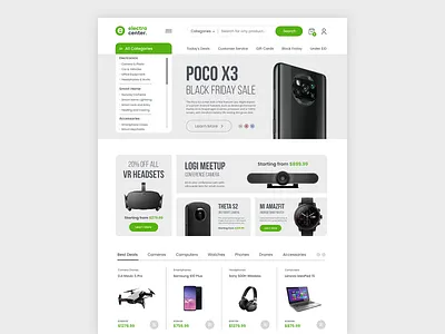 Electronics Store Website Design amazon design e commerce e commerce design e commerce shop e commerce website e shop e shopping ecommerce ecommerce app ecommerce design ecommerce shop geek tech technology web web design webdesign website woocomerce