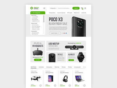 Electronics Store Website Design amazon design e commerce e commerce design e commerce shop e commerce website e shop e shopping ecommerce ecommerce app ecommerce design ecommerce shop geek tech technology web web design webdesign website woocomerce