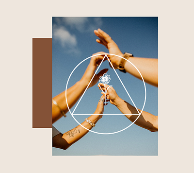 Heart Cented branding design icon illustraion logo