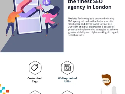 Connecting audience with the finest SEO agency in London branding design digital digital marketing company seo