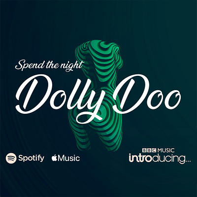 Artist: Dolly Doo - Spend the Night (Album Artwork) Commission album art apple music graphic design graphic illustration illustration music production spotify valentines day