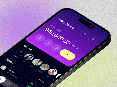 futuristic digital payment mobile application ui design app app design banking blockchain cryptocurrency design digital digital wallet exchange finance finance app financial fintech mobile payment payment app payments ui ux wallet app