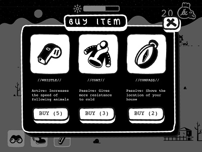 Coban - Items 2d character design design digital art game illustration typography ui ux vector