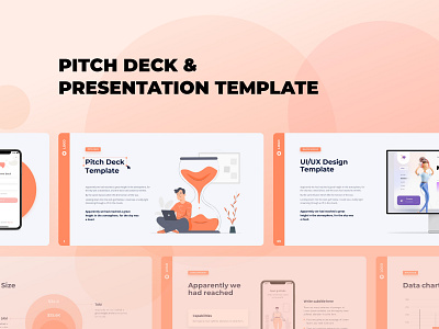 Pitch deck & Presentation branding business template deck design illustration infographic pitch pitch deck pitch deck design pitch deck presentation pitch deck template powerpoint presentation presentation design slides