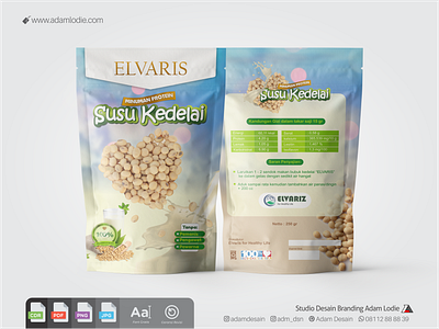 PACKAGING DESIGN / DESAIN KEMASAN STANDING POUCH box design branding corel draw design illustration indonesian food logo packaging packaging design vector