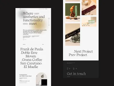 Antara Studio - 02 clean design minimal studio type typography ui ux web webgl