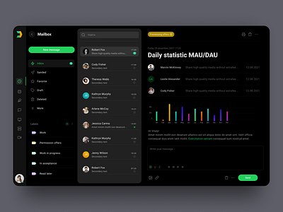 Ds dark ui web