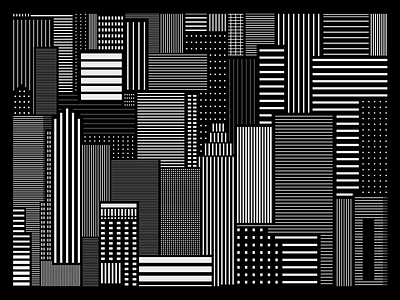 City lines black and white branding buildings canvas print city cover creative design digital art frame geometric geometry illustration line art lines monochrome poster print skyscrapers vector wall art