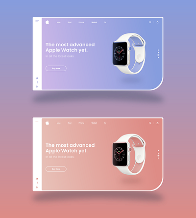 Apple Watch Web UI Design adobe xd app app design art creative design designer graphic design illustration inspiration ui ui design uiux uiuxdesign uiuxdesigner uxdesign web ui web ui design web uiux webdesign