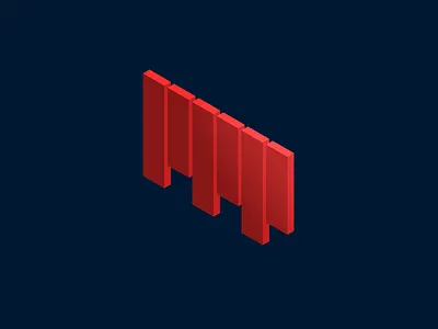 Animated pixelperpixel logo animation logo spline splineapp