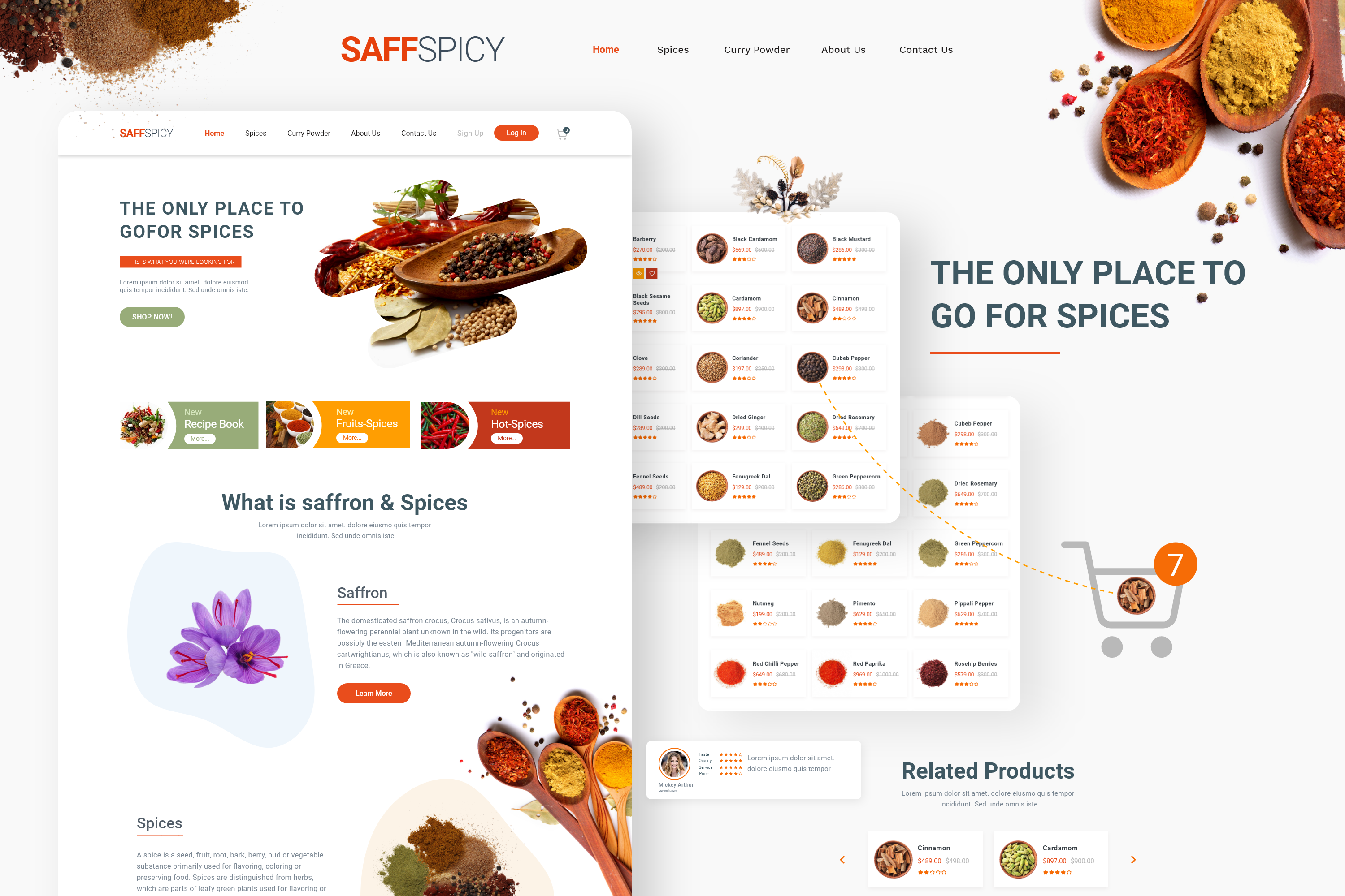 Example of Display Ad Set (8 Sizes)