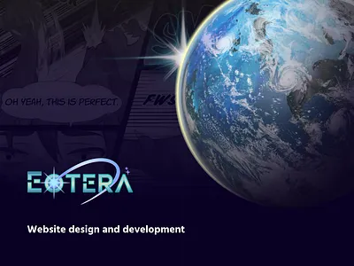 Manga site design | F5 Studio digital agency web design web development wordpress