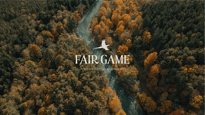 Fair Game Brand Identity aspiration aspirational brand brand identity branding branding design font design font designer game sport logo logo luxurious luxury logo outdoor logo shooting brand sports logo typography