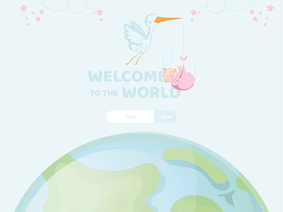 Greeting card baby gift girl greeting greetingcard newborn