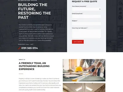 Website Design For Builders branding design graphic design logo logodesign