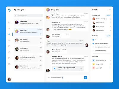Messenger chat chat design chatbot messenger ui ui design web web design web ui