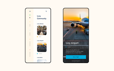 Lvzy Community app Design mobile app design product design ui ui ux ux