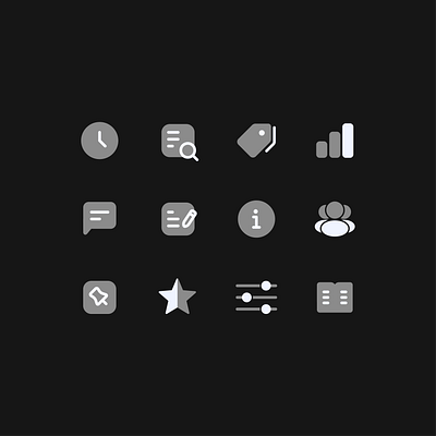 Daily inspiration - Essential Icon Packs app icon basic icons document icon essential icons faqs icon flat icons glyph icons icon design line icons message icon pixel perfect settings icon svg icons tag icon ui design ui icons user icon vector icon vector icon mark symbol website icon