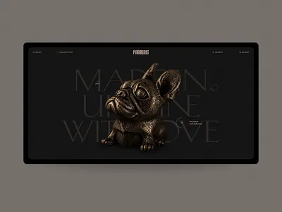 pakabone© Jewelry online store design grid jewellery jewelry luxury minimal online store store ui ux web design